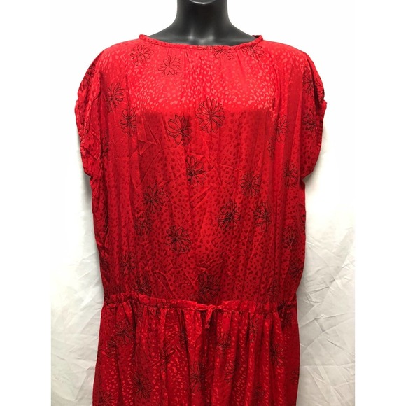 Anna di Rossi Vintage red dress XL - Picture 2 of 5